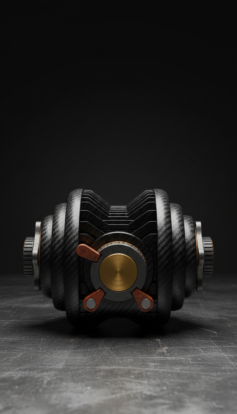 Carbon Fiber Barbell Sleeve Finish